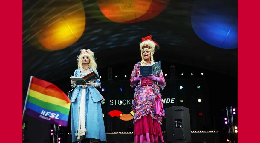 Invigning av Stockholm Pride Park 2023