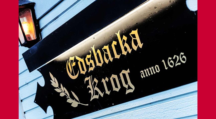 Edsbacka Krog – 400 Årsjubileum